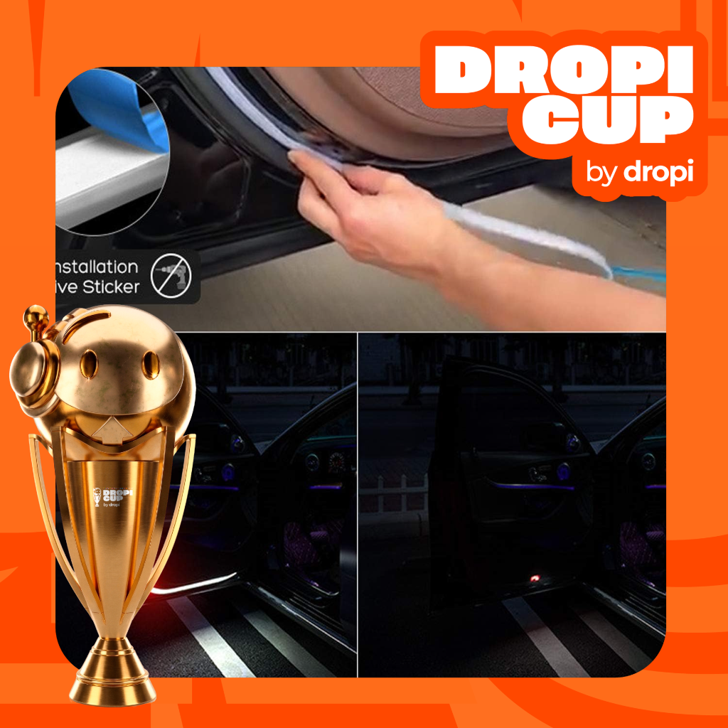 DROPI CUP-CINTA LED PARA PUERTA DE CARRO